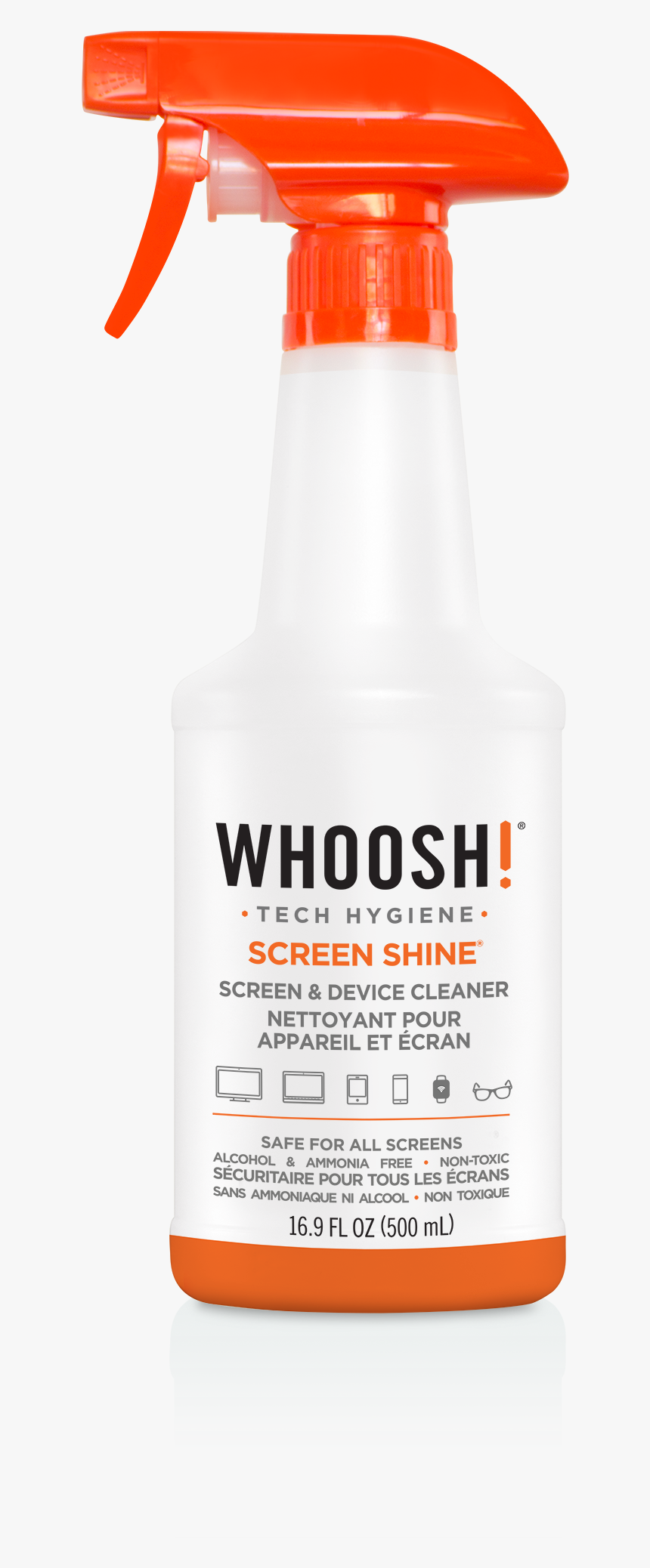 Screen Shine Pro Bonus Emoji Cloth - Whoosh Screen Cleaner, HD Png Download