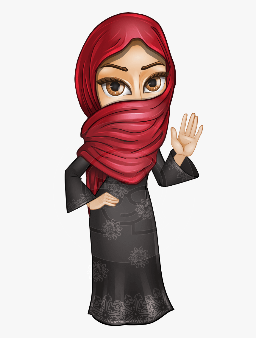 Clip Art Najla The Wide Eyes - Arabic Cartoon, HD Png Download