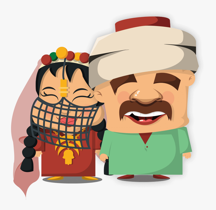 36 Illustration Funny Arab Characters For Designers - Egyptian Cartoon Characters Png, Transparent Png