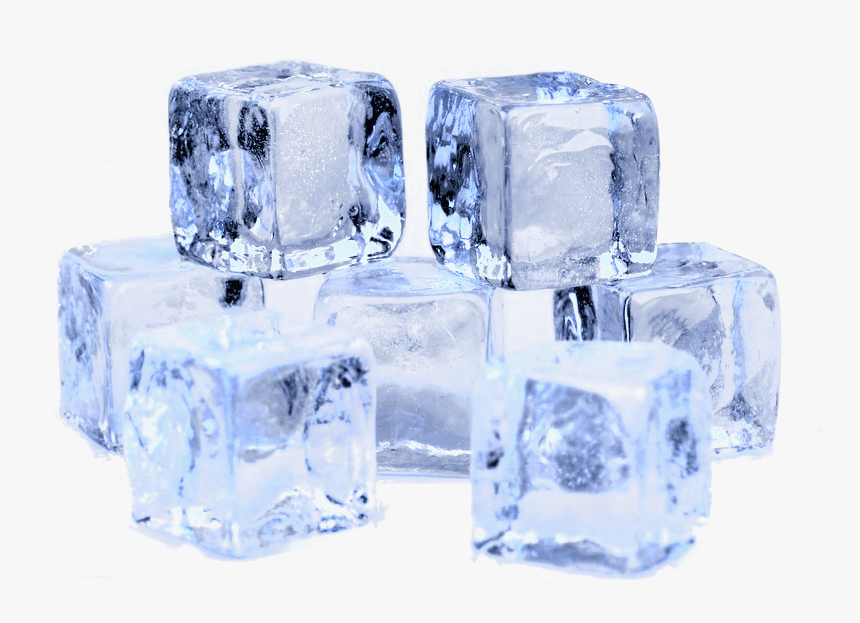 Ice Cubes Group - Transparent Transparent Background Ice Cubes Png, Png Download