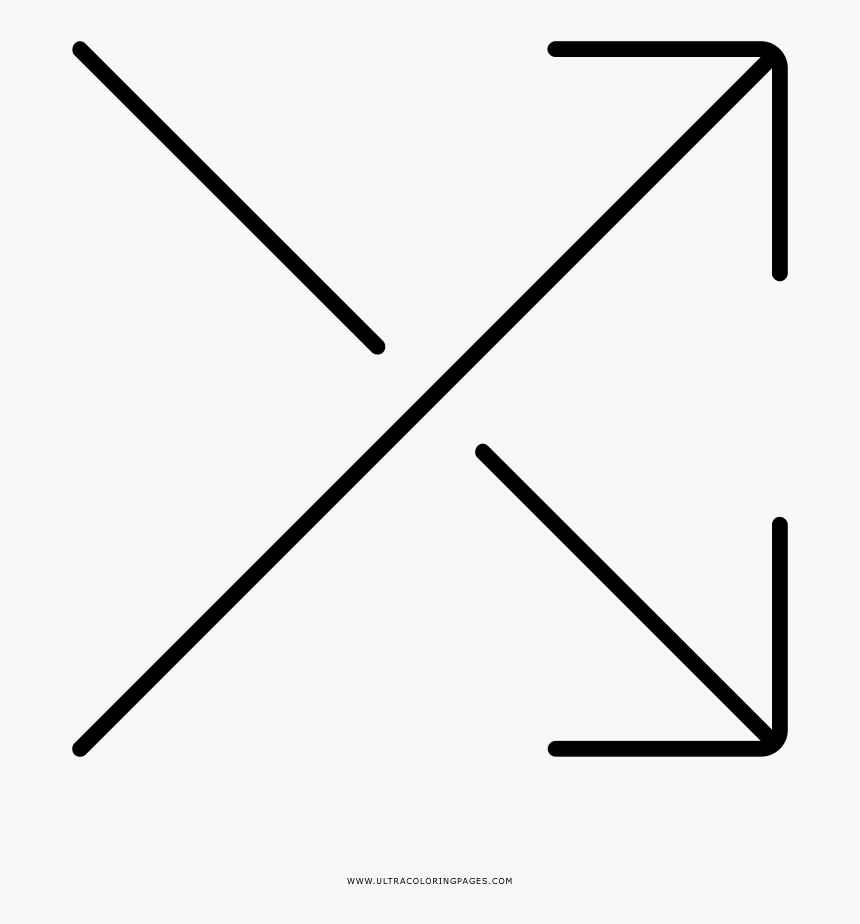 Shuffle Coloring Page - Parallel, HD Png Download