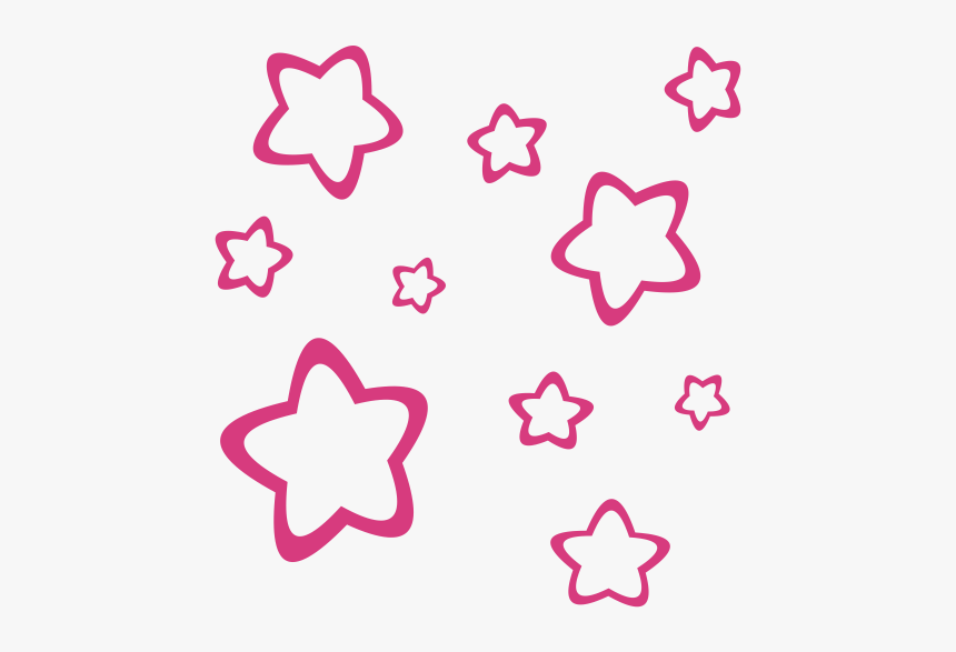 Pegatina Hello Kitty Estrellas Vinilo - Hello Kitty Fuchsia Png, Transparent Png