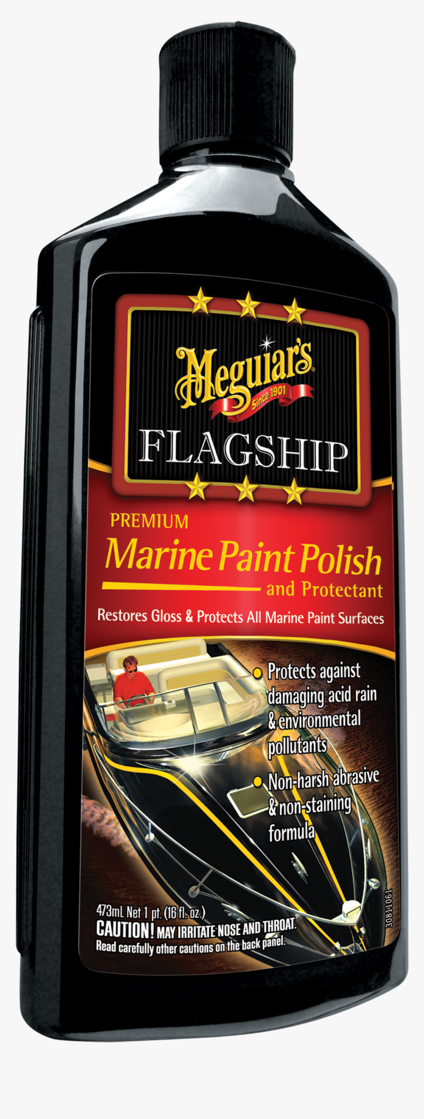 Transparent Paint Spots Png - Meguiars Flagship Marine Cleaner Wax, Png Download