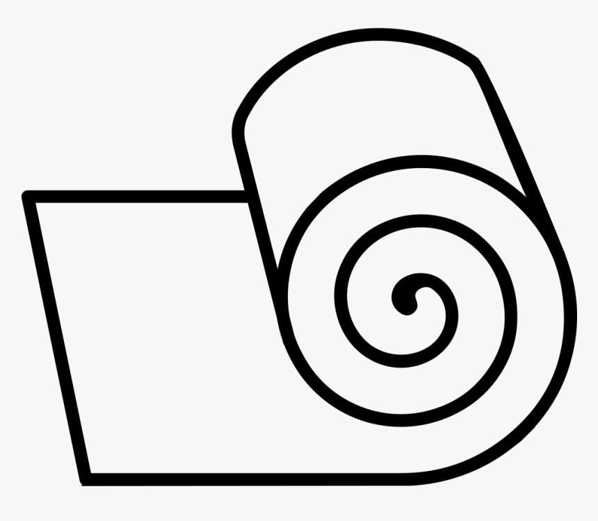 Gauze Bandage Roll Outline Bandage Outline, HD Png Download