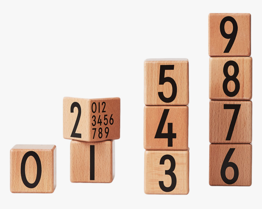 Transparent Number Blocks Clipart - Numbers Cube Block Toy, HD Png Download