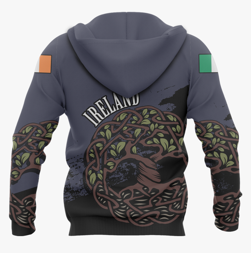 Celtic Tree Of Life Hoodie Purple Version Z2 - Viking Odin Hoodie, HD Png Download
