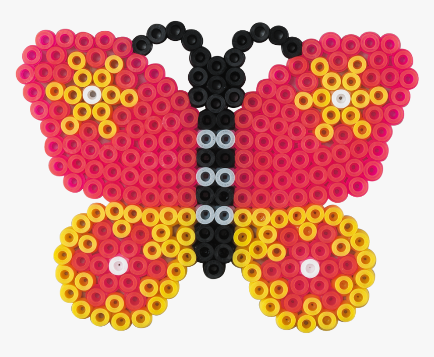 Hama Beads Butterfly, HD Png Download