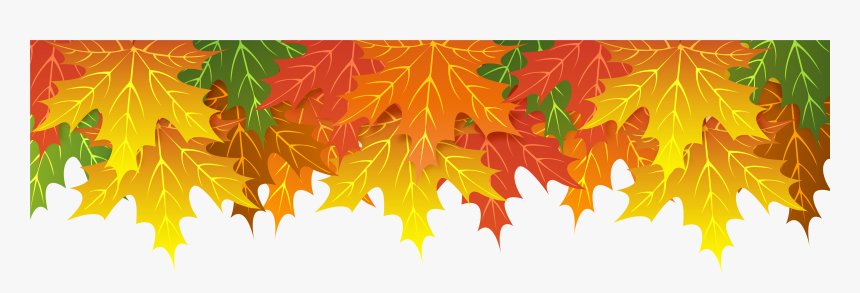 Fall Leaf Border Png , Png Download, Transparent Png
