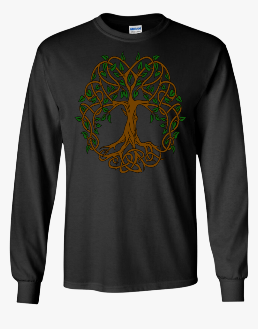 Celtic Knot Tree Of Life Apparel - Shirt, HD Png Download