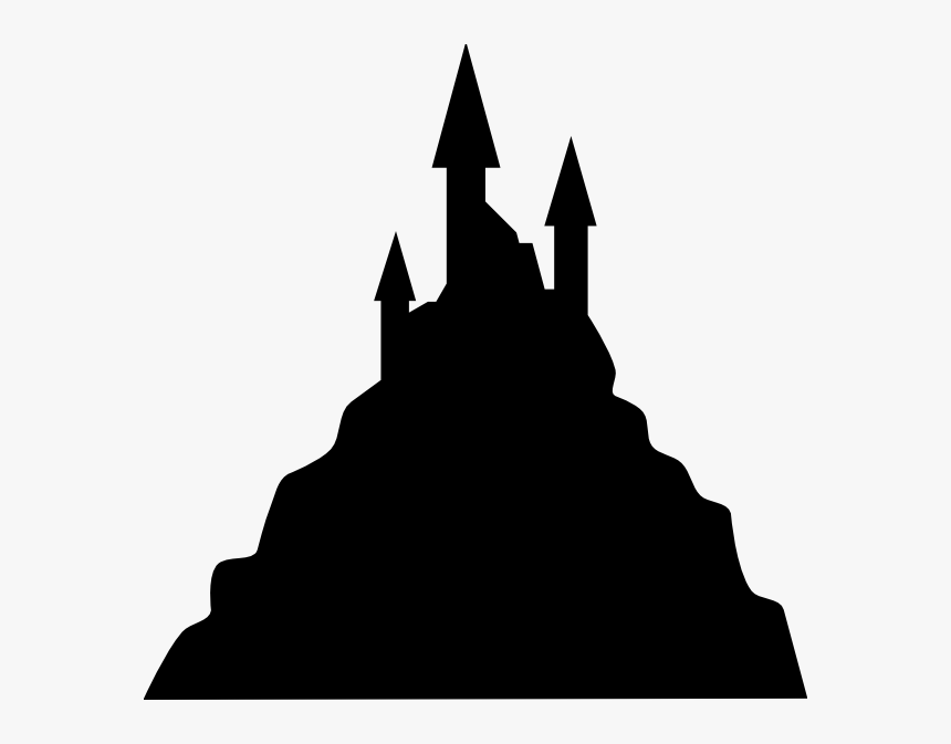 Cinderella Carriage Silhouette Png - Scary Castle Silhouette, Transparent Png