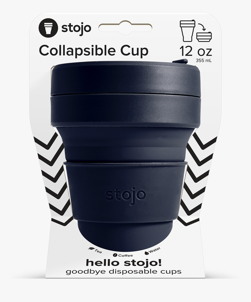 Denim Pocket Cup (36-count Case, Expanded Packaging) - Stojo Pocket Cup Slate, HD Png Download