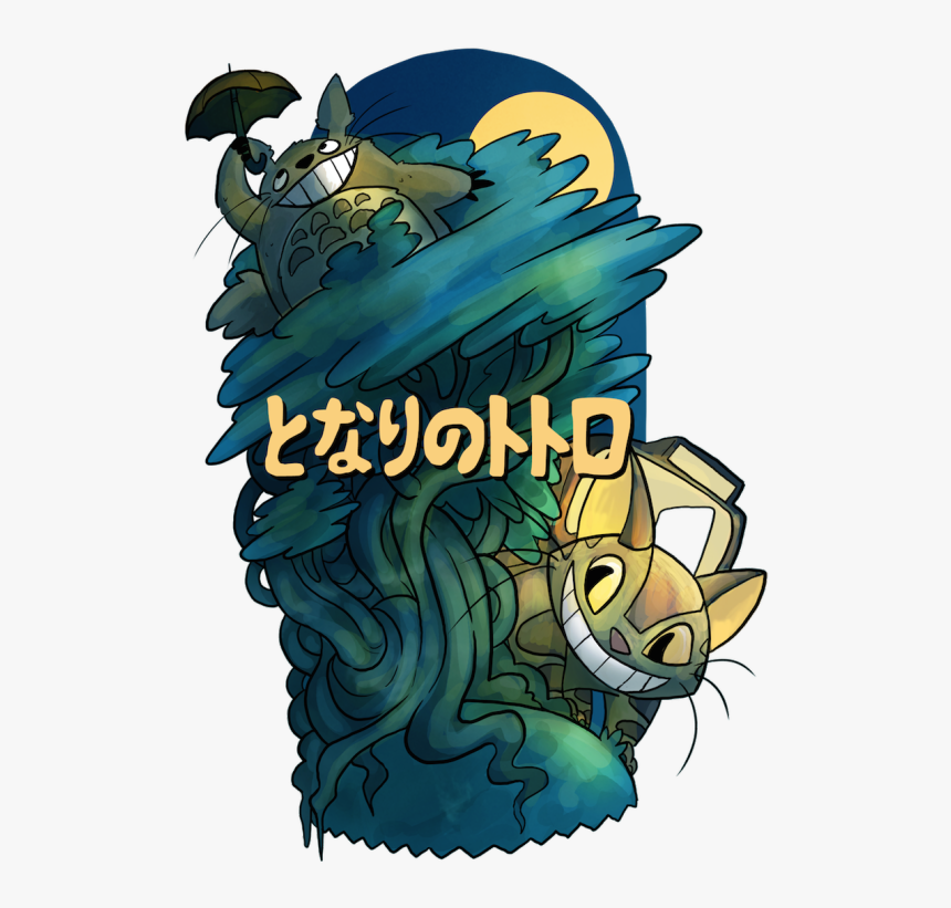 Studio Ghibli Art, My Neighbor Totoro, Miyazaki, Nerd - My Neighbor Totoro Png, Transparent Png