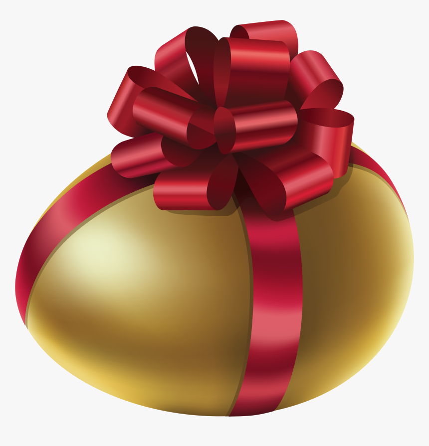 Easter Egg Ribbon Png , Png Download - Easter Egg With Ribbon, Transparent Png