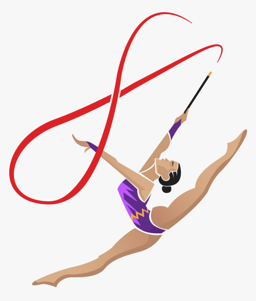 Rhythmic Gymnastics Ribbon Png , Png Download - Rhythmic Gymnastics Ribbon Png, Transparent Png