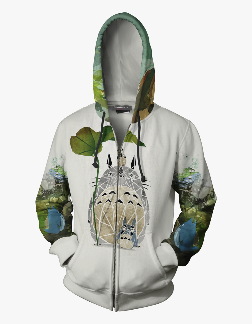 totoro zip up hoodie
