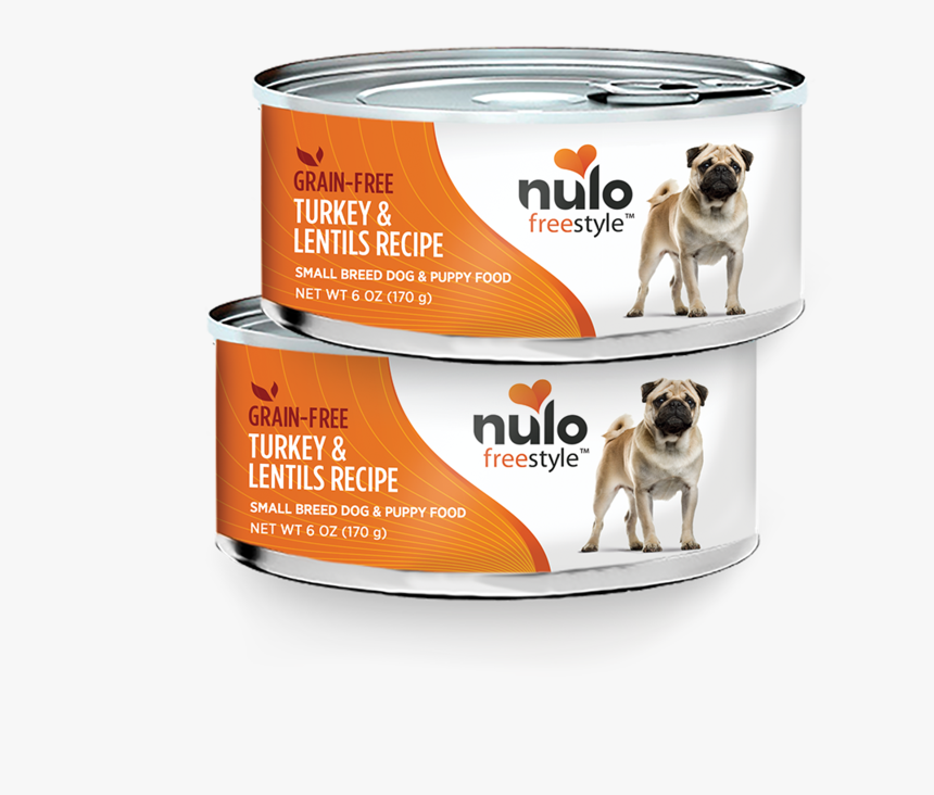 Freestyle Small Breed Turkey & Lentils Recipe 
 Data - Nulo Small Breed Can, HD Png Download