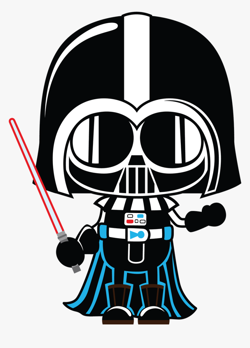 Anakin Skywalker Boba Fett Clone Wars Star Wars Clip - Darth Vader Clipart, HD Png Download