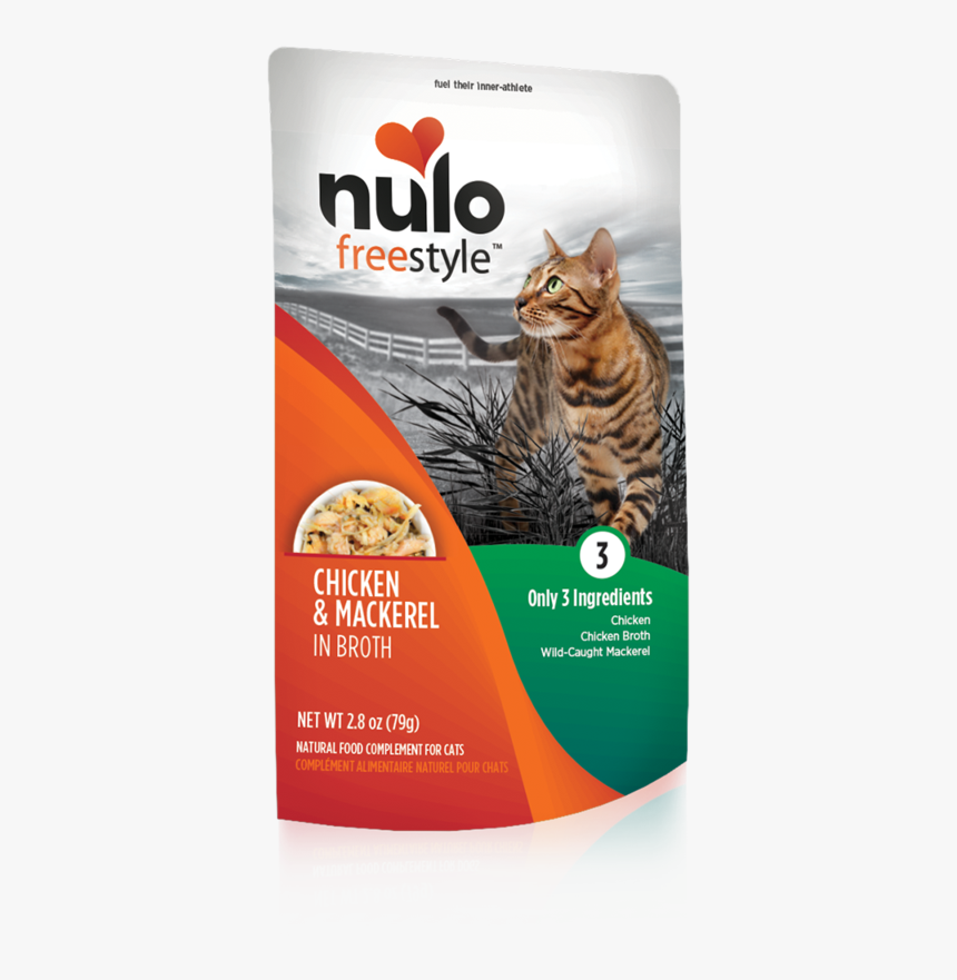 Freestyle Chicken & Mackerel In Broth Recipe 
 Data - Nulo Freestyle Dog Wet, HD Png Download