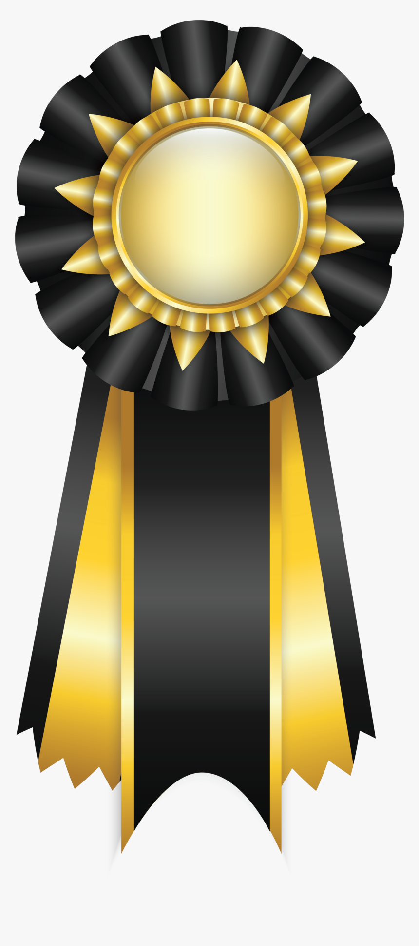 Ribbon Png Pin Darylleen Corry Backgrounds Clipart - Blue And Gold Ribbon, Transparent Png