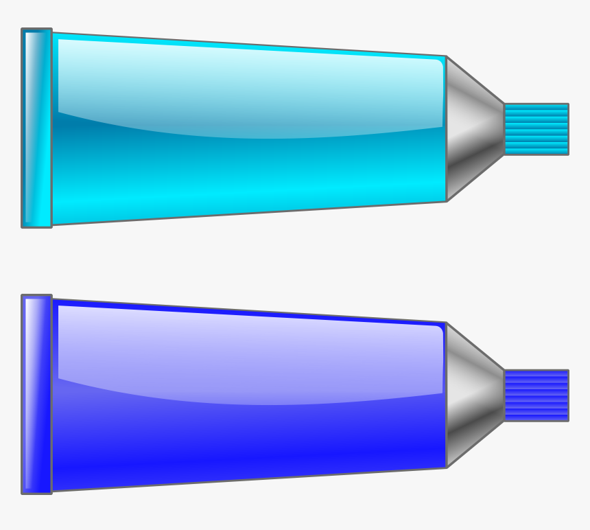 Color Tube Blue Cyan Clip Arts - Colors Clip Art, HD Png Download