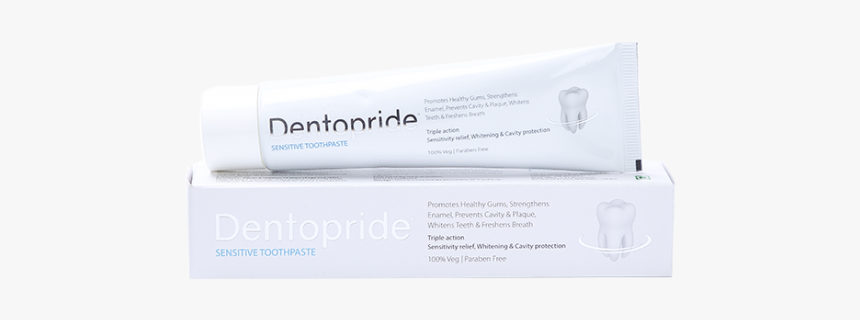 Dentopride Sensitive Toothpaste - Label, HD Png Download