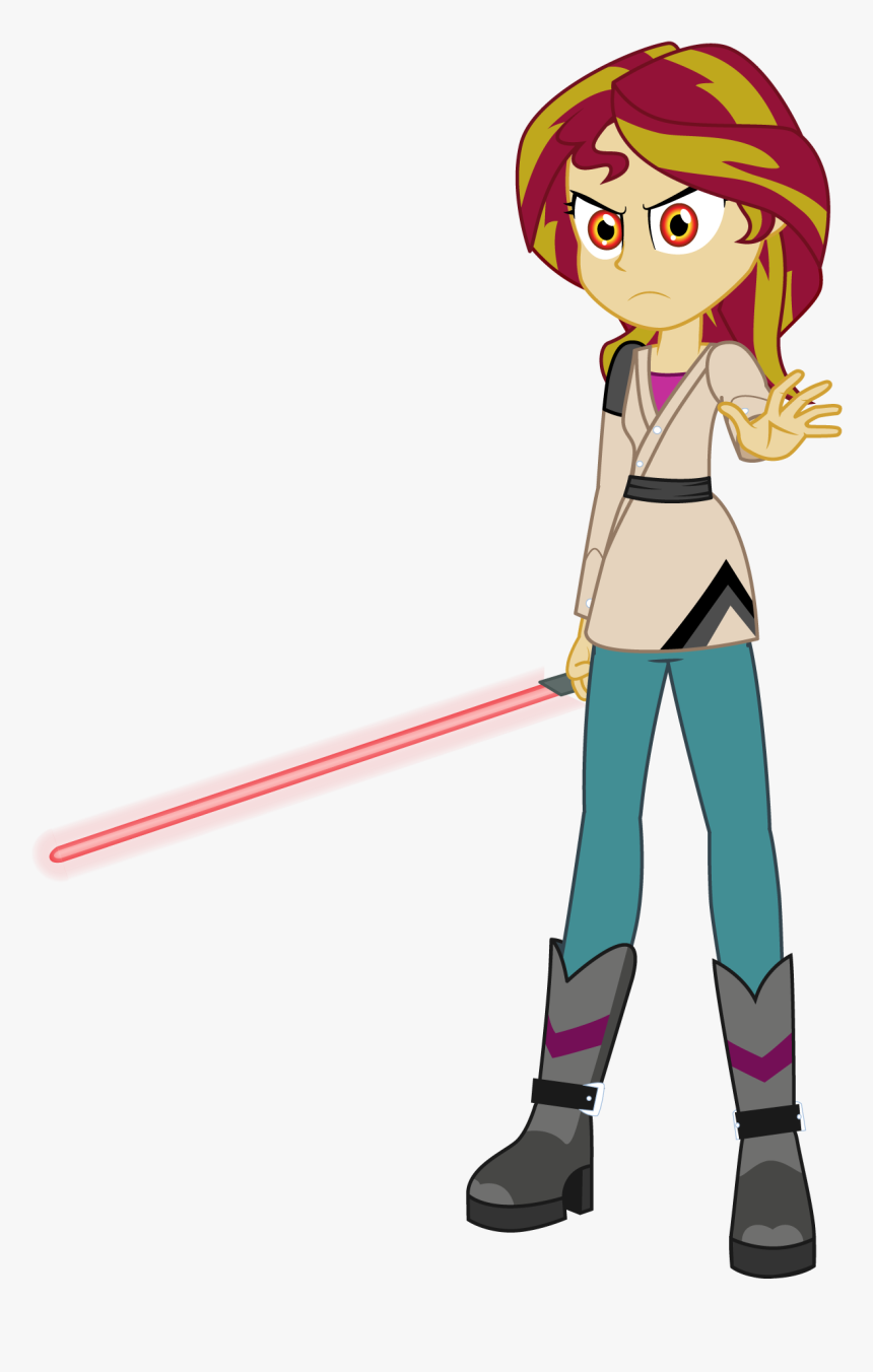 Jedi Vector Starwars Character - Equestria Girls Duel Of The Faith, HD Png Download