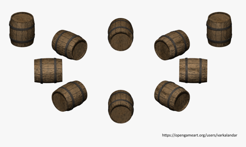 Preview - Isometric Barrel, HD Png Download