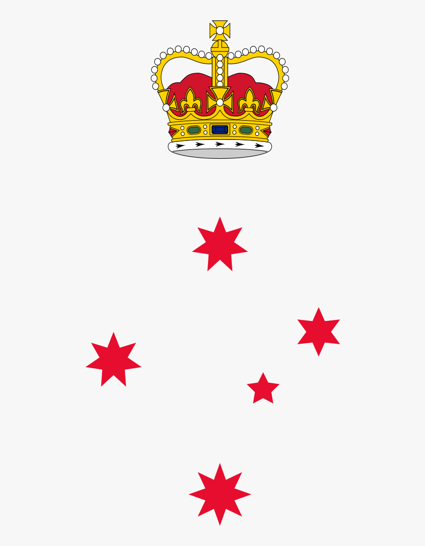 Southern Cross Aussie Flag, HD Png Download