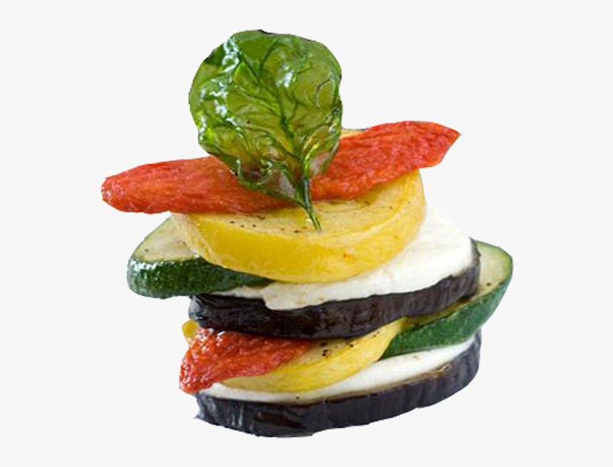 Veggie Napoleon - Canapé, HD Png Download
