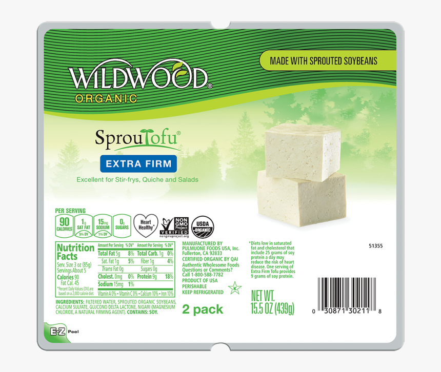 Wildwood Tofu Extra Firm, HD Png Download , Transparent Png Image PNGitem