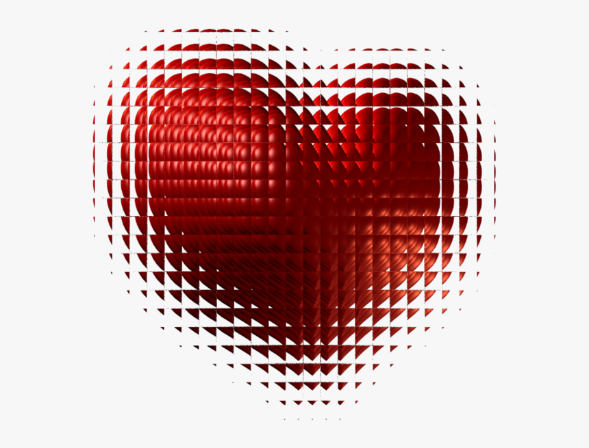 Tubes Png Saint-valentin - Halftone Redondo, Transparent Png