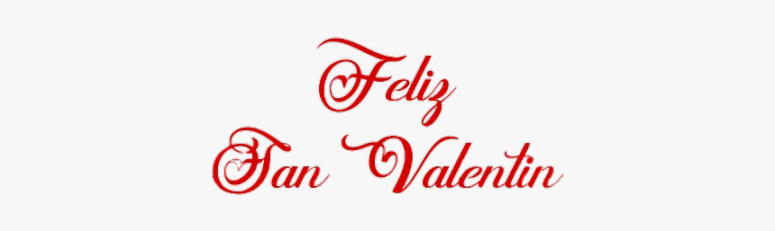 #san Valentin - Calligraphy, HD Png Download