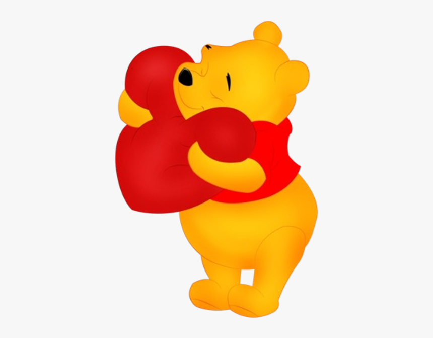 Winnie The Pooh Valentines Clipart, HD Png Download