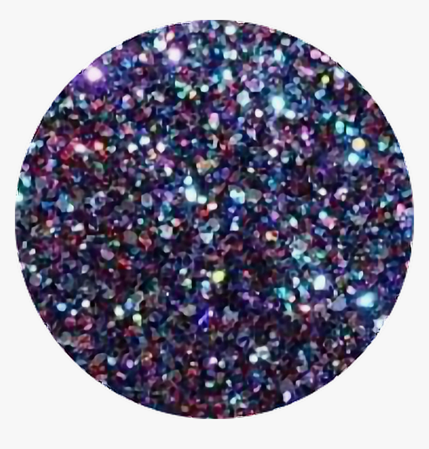 Glitter Circle Confetti Sparkles Holo Aesthetic Purple - Violet Voss Cosmetics, HD Png Download