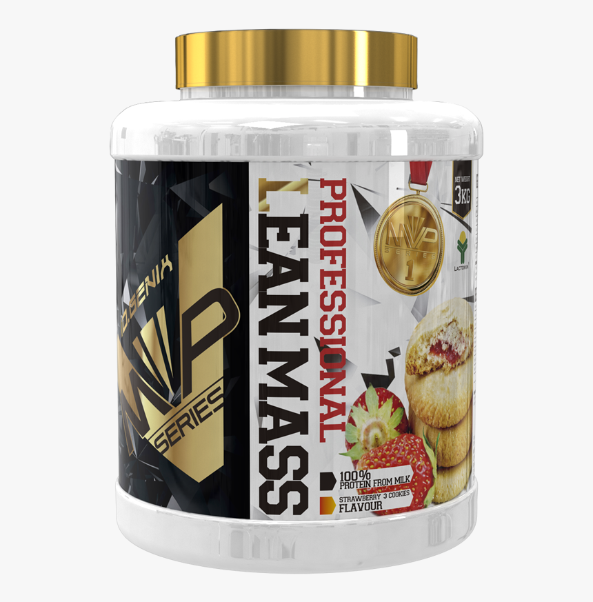 Iogenix Mvp Lean Mass 3kg Fresa - Whey Protein Isolate, HD Png Download