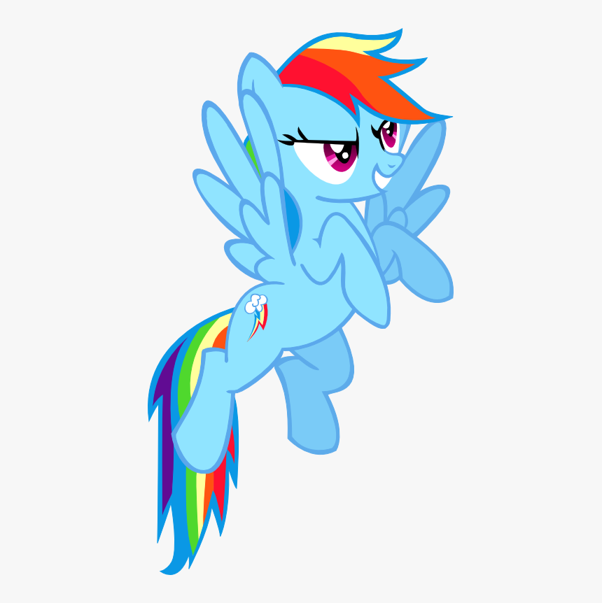 Rainbow Dash Flying Transparent Png - Rainbow Dash Flying Png, Png Download