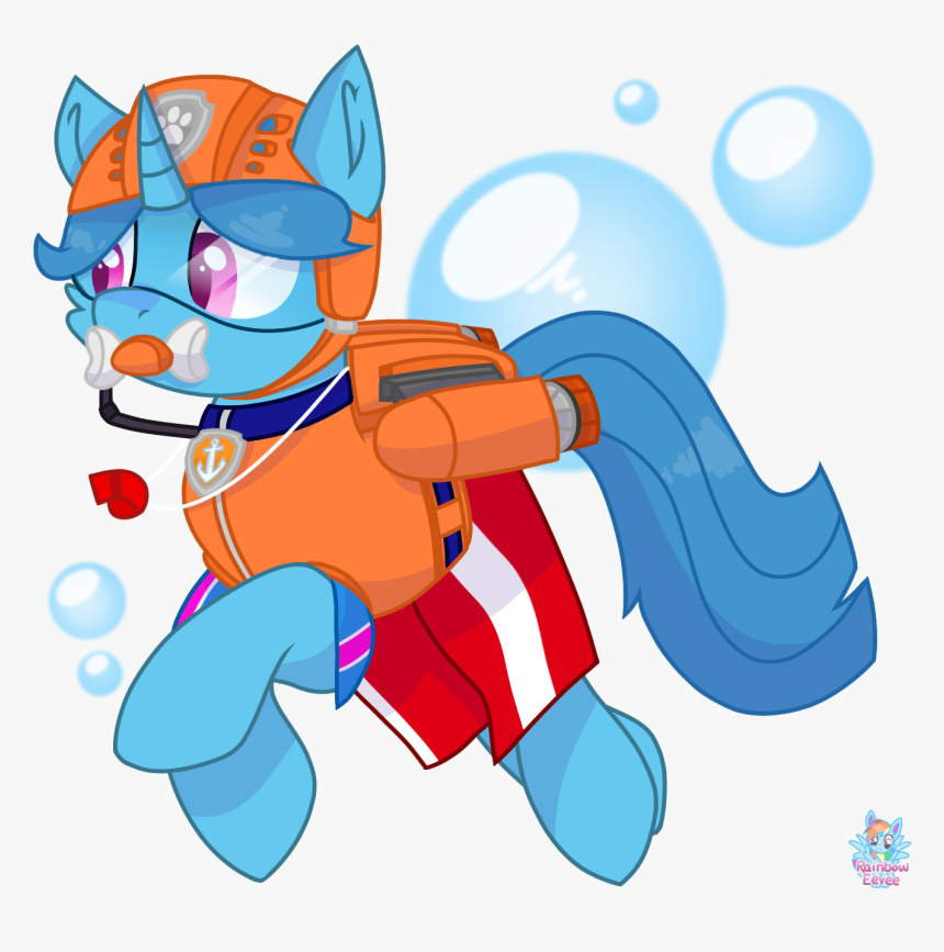 Snorkeling Spring Rain Vector - Cartoon, HD Png Download