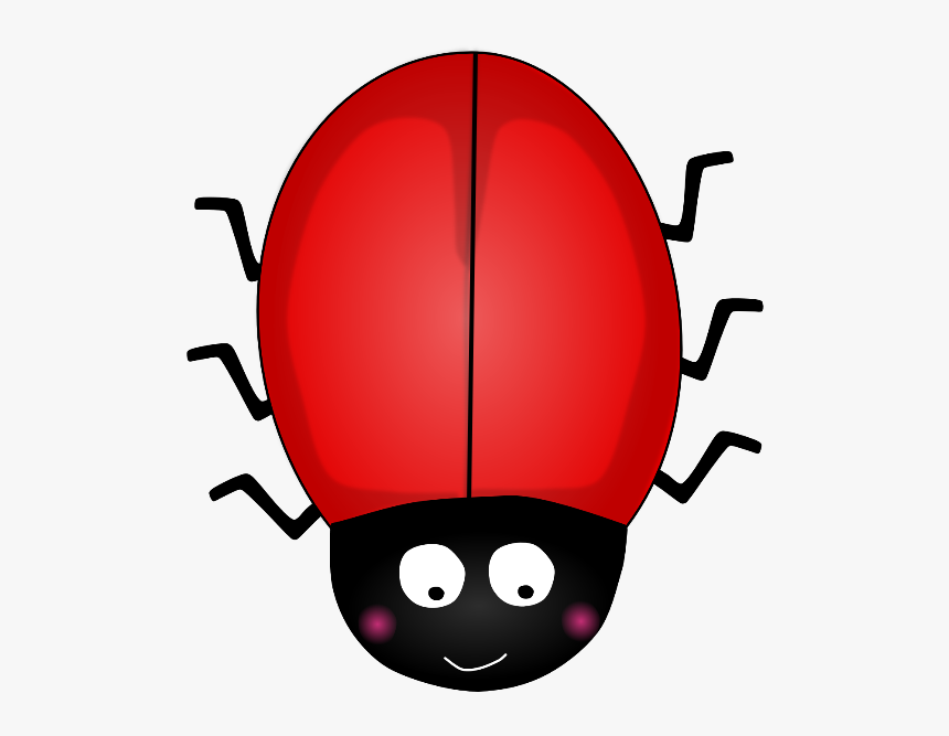 Ladybird Spots Number Bonds - Ladybird Without Spots Clipart, HD Png Download