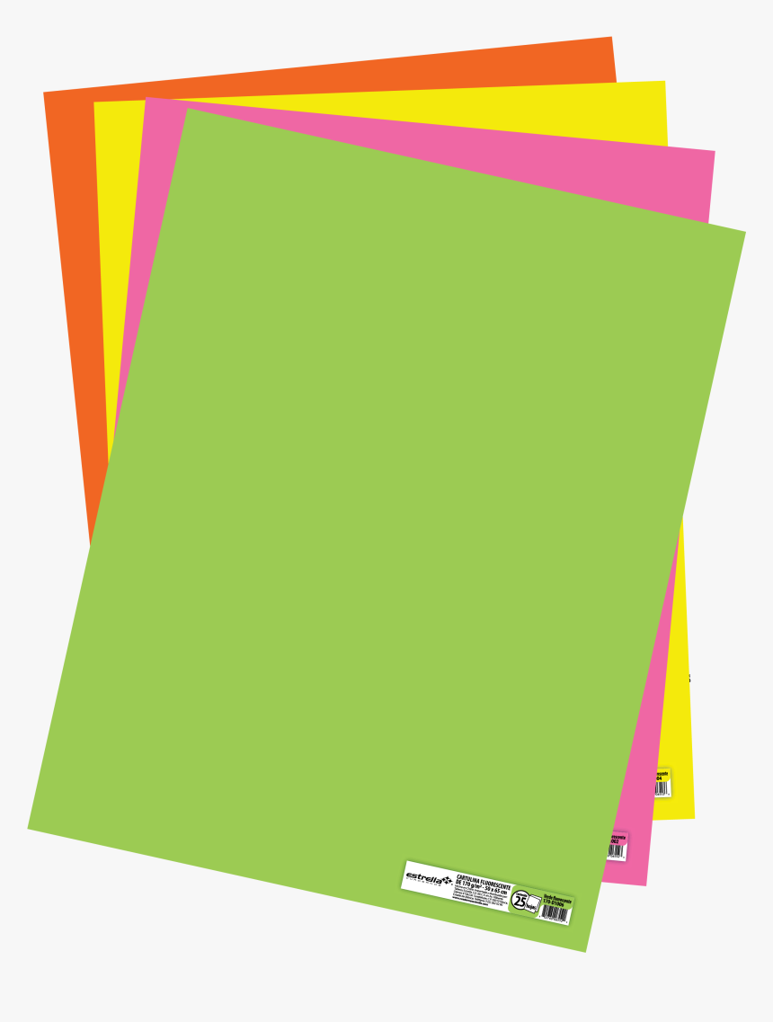Cartulinas De Colores - Paper, HD Png Download