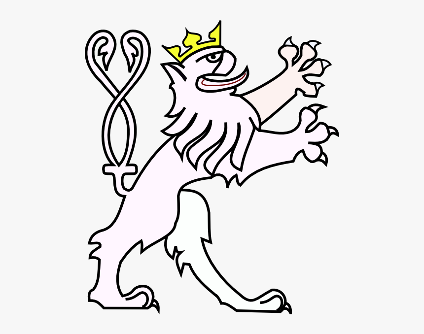 Clipart With Crown Lion, HD Png Download