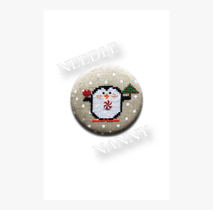 Christmas Penguin Needle Nanny By Amy Bruecken Designs - Needlework, HD Png Download