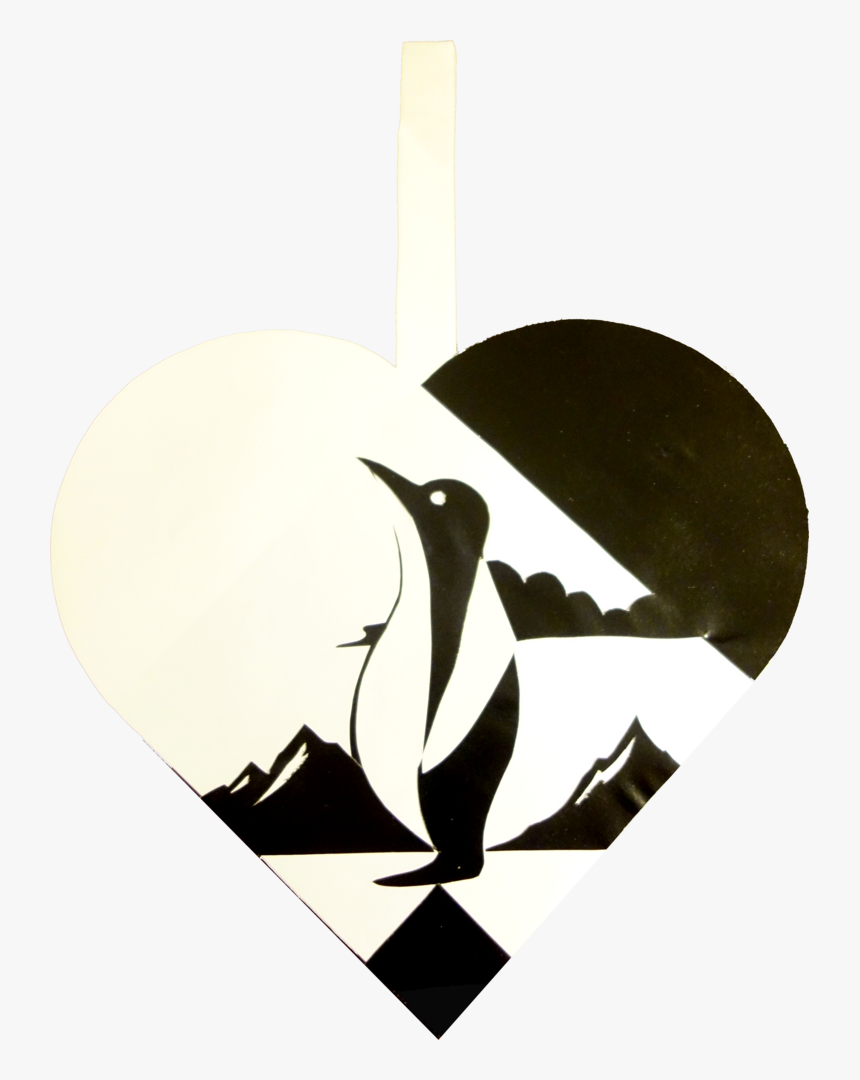 Who Doesn T Love Penguins - Julehjerte Pingvin Skabelon, HD Png Download