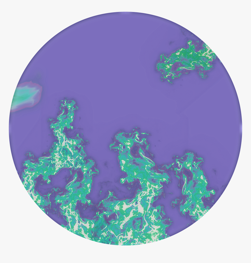 #kheayf #circle #fire #fuego #azul #fuegoazul - Circle, HD Png Download