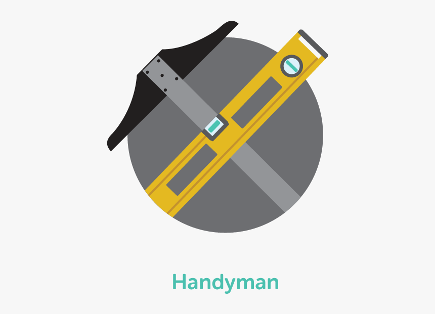Handyman Services Icon Graphic - Graphic Design, HD Png Download