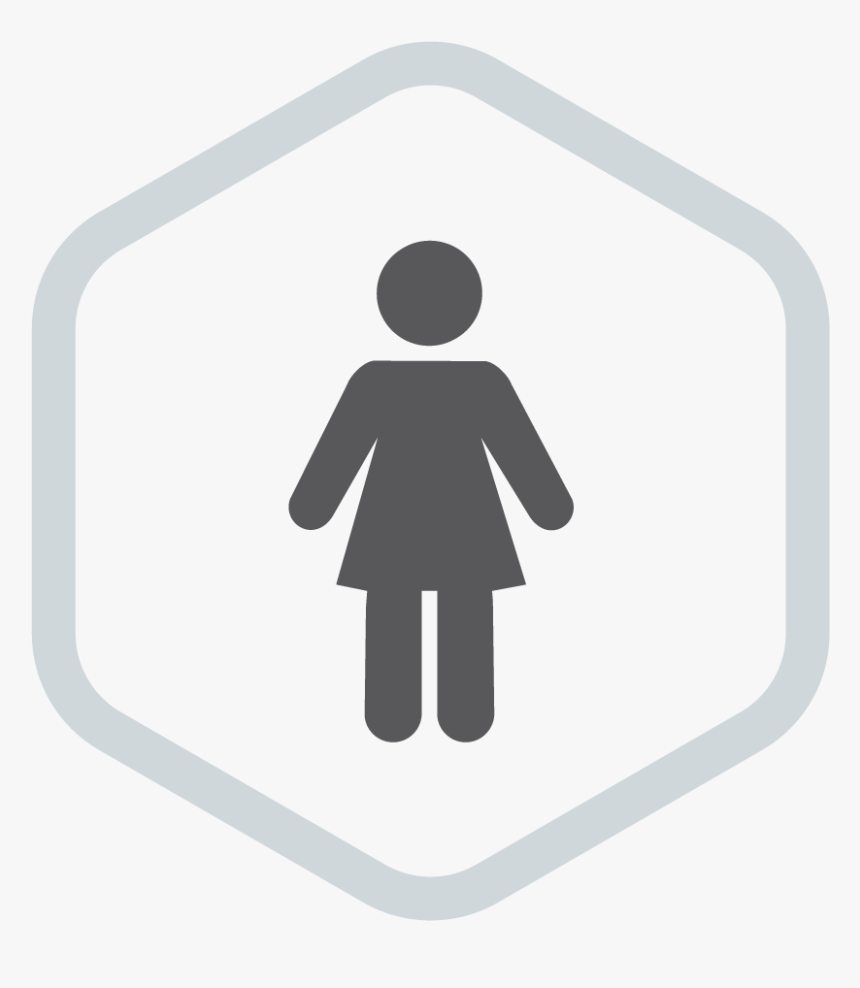 Mec Bridgewell Icons 2018 Female - Traffic Sign, HD Png Download