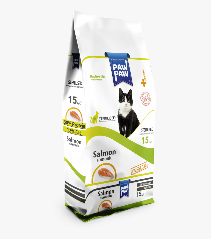 Paw Paw Sterilized Cat Food - Food, HD Png Download