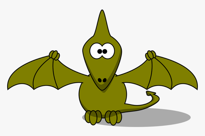 Cartoon Pterodactyl, HD Png Download
