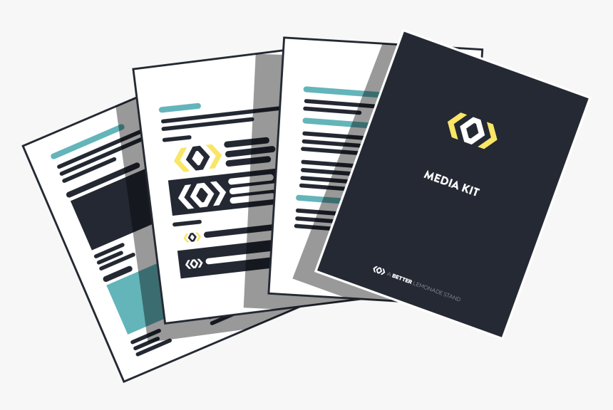 Media Kit Spread - Graphic Design, HD Png Download