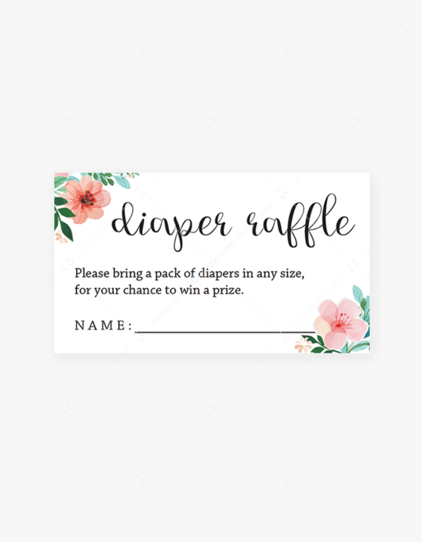 Raffle Ticket Templates Png - Hibiscus, Transparent Png