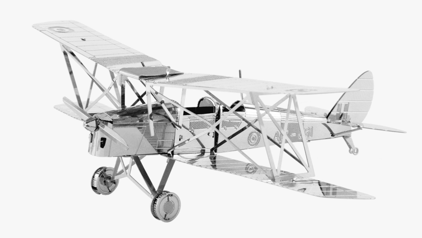Metal Earth The Aviation - Metal Eart De Havilland Tiger Moth Png, Transparent Png